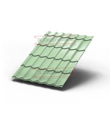 Металлочерепица Ламонтерра RAL6019 Norman-0.5