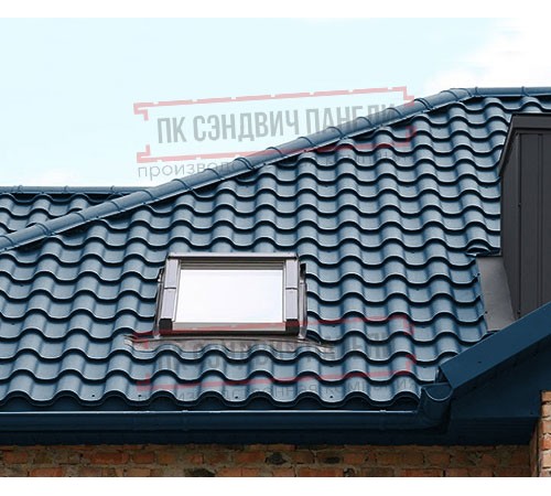 Металлочерепица Монтерроса-ML RR35 PURETAN-0.5