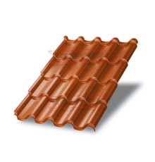 Металлочерепица Монтерроса-M Copper/Copper AGNETA-20-0.5