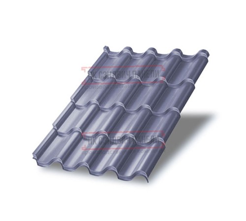 Металлочерепица Монтерроса-X Galmei PURMAN-0.5