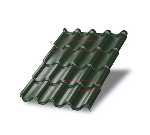 Металлочерепица Монтерроса-XL RR11 PURETAN-0.5