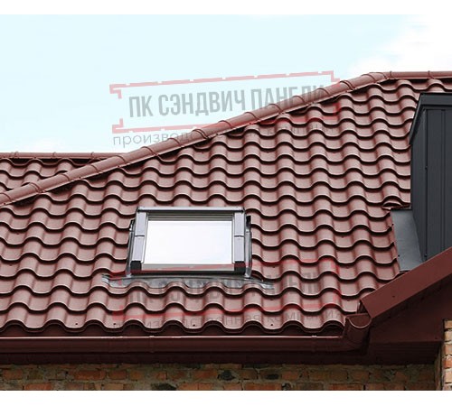 Металлочерепица Монтерроса-ML RR29 PURETAN-0.5