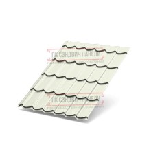 Металлочерепица Ламонтерра X RAL9010 Полиэстер-0.45