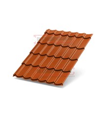 Металлочерепица Супермонтеррей Copper/Copper AGNETA-0.5