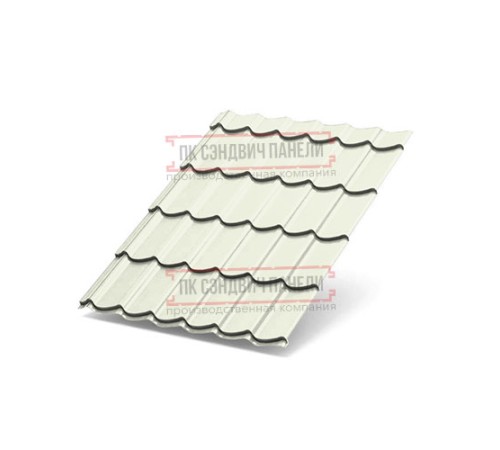 Металлочерепица Ламонтерра X RAL9010 Пластизол-0.5