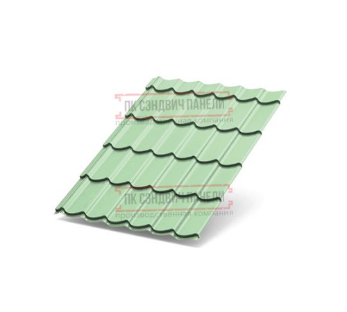 Металлочерепица Ламонтерра X RAL6019 Norman-0.5