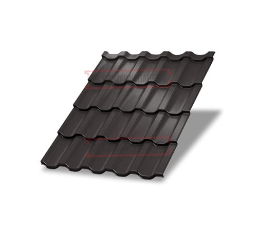 Металлочерепица Трамонтана-M RR32 Призма-0.5