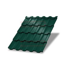 Металлочерепица Трамонтана-SL RAL6005 Norman-0.5