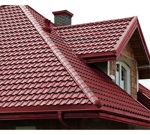 Металлочерепица Трамонтана-XL RAL3011 Призма-0.5