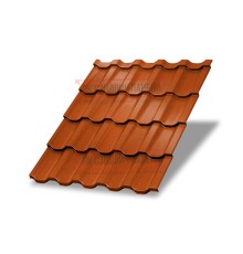 Металлочерепица Трамонтана-ML Copper/Copper AGNETA-20-0.5