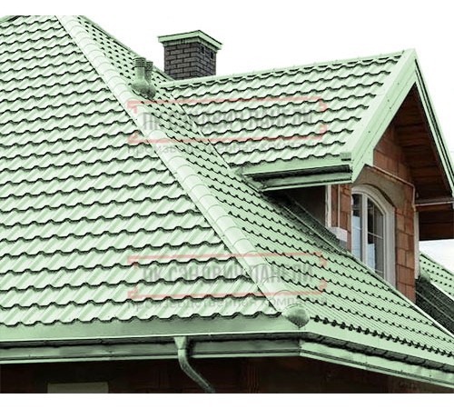 Металлочерепица Трамонтана-ML RAL6019 Norman-0.5