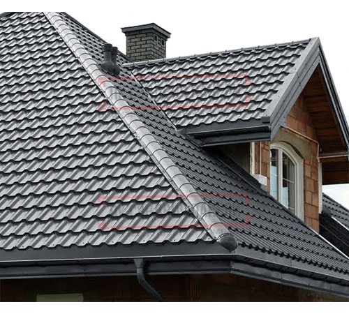 Металлочерепица Трамонтана-X RR23 PURETAN-0.5