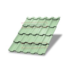 Металлочерепица Трамонтана-S RAL6019 Norman-0.5