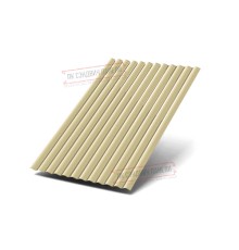 Профилированный лист МП18х1100 Полиэстер RAL-1014-0.45