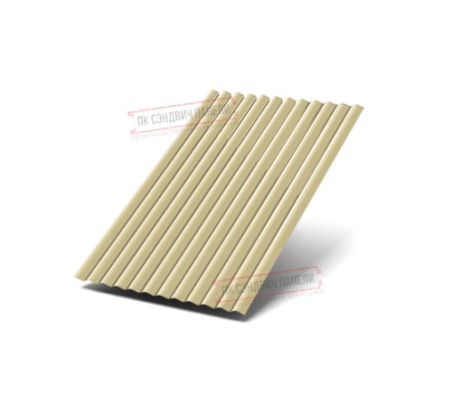 Профилированный лист МП18х1100 Полиэстер RAL-1014-0.7