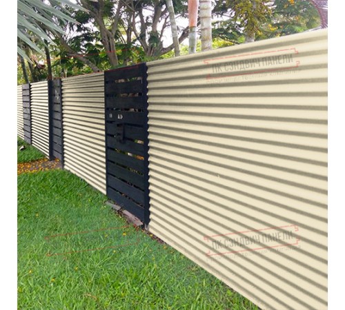 Профилированный лист МП18х1100 Полиэстер RAL-1015-0.5