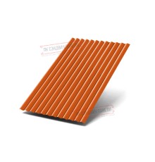 Профилированный лист МП18х1100 Полиэстер RAL-2004-0.45