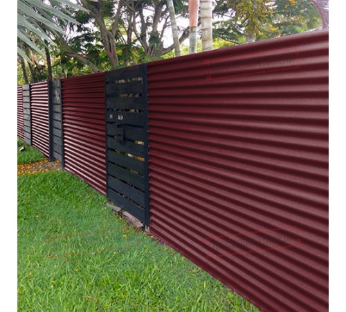 Профилированный лист МП18х1100 Викинг RAL-3005-0.45