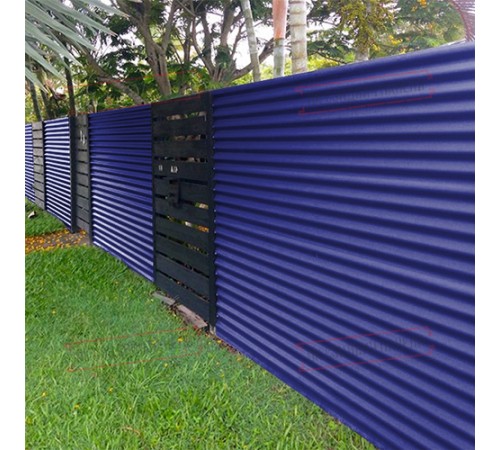 Профилированный лист МП18х1100 Norman RAL-5002-0.5