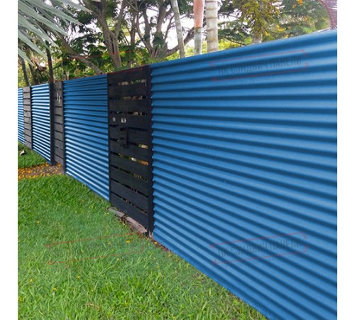 Профилированный лист МП18х1100 Norman RAL-5015-0.5