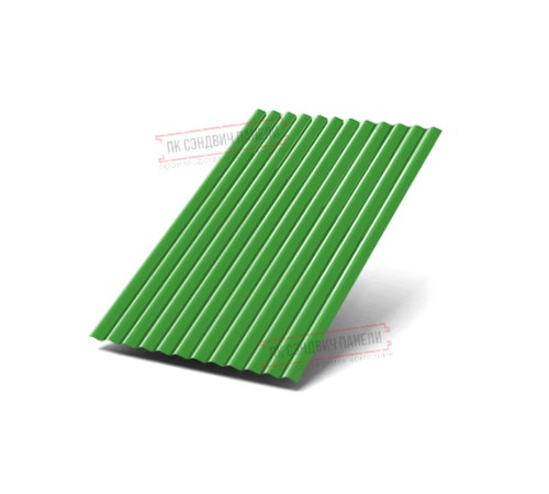 Профилированный лист МП18х1100 Norman RAL-6018-0.5