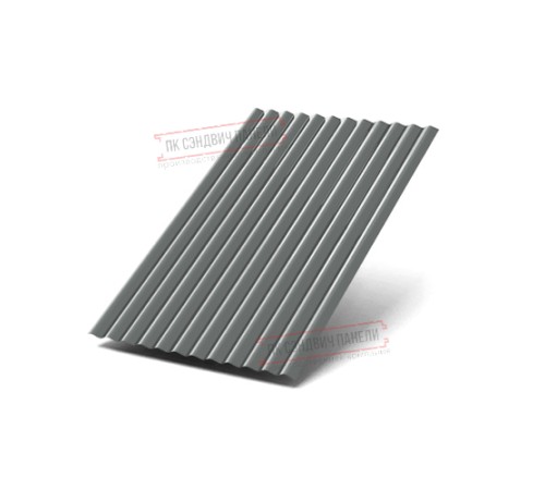 Профилированный лист МП18х1100 Полиэстер RAL-7005-0.45