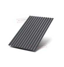 Профилированный лист МП18х1100 Полиэстер RAL-7024-0.45