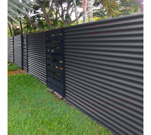 Профилированный лист МП18х1100 Полиэстер RAL-7024-0.45