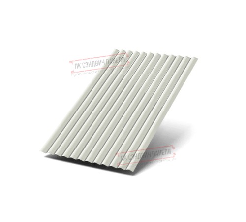 Профилированный лист МП18х1100 Полиэстер RAL-9003-0.45