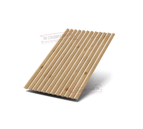 Профилированный лист МП18х1100 ECOSTEEL_MA-Сосна-0.5