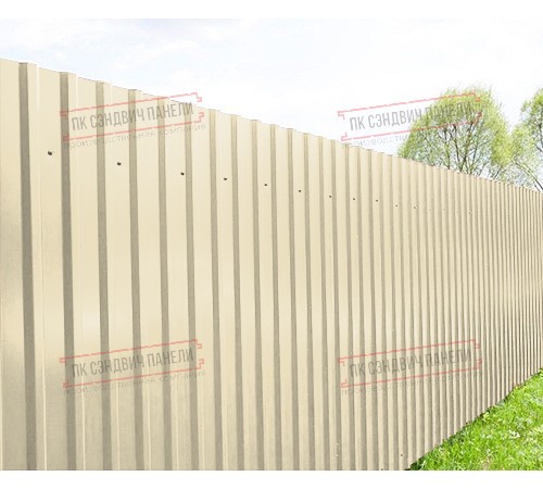 Профилированный лист МП20х1100 Norman RAL-1015-0.5