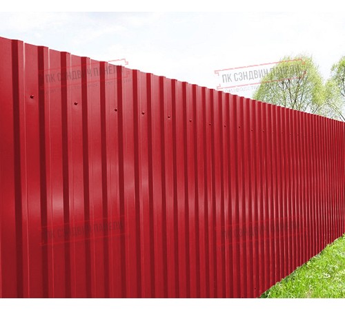 Профилированный лист МП20х1100 Norman RAL-3020-0.5