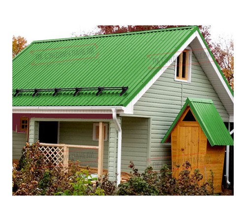 Профнастил МП20-1100 Полиэстер RAL-6018-0.5