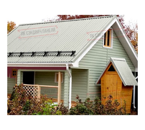 Профнастил МП20-1100 Полиэстер RAL-9002-0.45