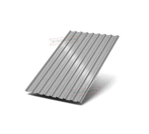 Профнастил МП20-1100 Полиэстер RAL-9006-0.45