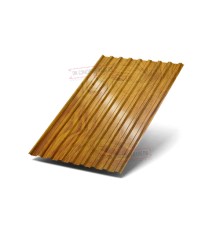 Профнастил МП20-1100 ECOSTEEL_T-Золотой Дуб-0.5.
