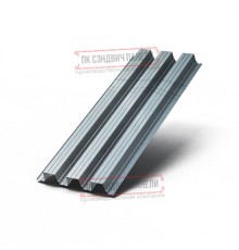Профнастил нержавеющий Н114 0.6 AISI 316L
