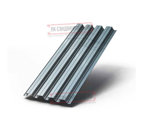 Профнастил нержавеющий H75 0.6 AISI 304