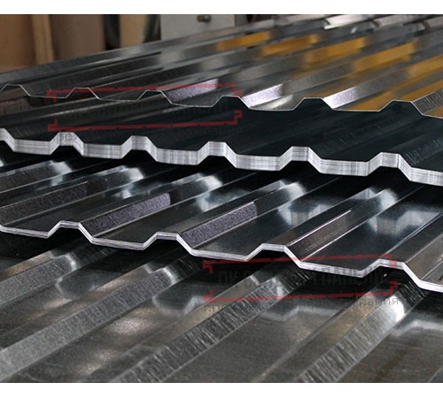 Профнастил нержавеющий С10 0.6 AISI 316L