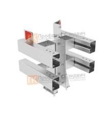Барьерные ограждения 21МД/У4(300)-0,75-2,0-0,75 СТО-007