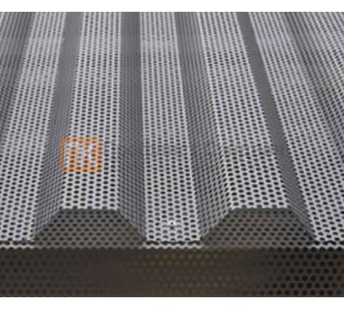 Перфорированный профнастил Т45-0,55 Оцинкованный