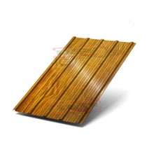 Профнастил ММ35-1000 ECOSTEEL_T ЗолотойДуб-0.5