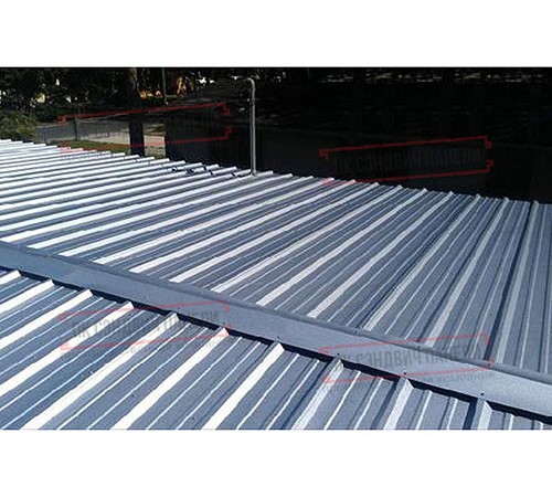 Профнастил ММ35-1000 оцинкованный-0.6