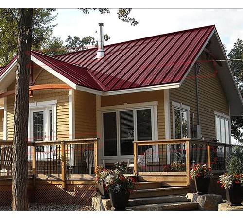 Профнастил ММ35-1000 Norman RAL3005-0.5