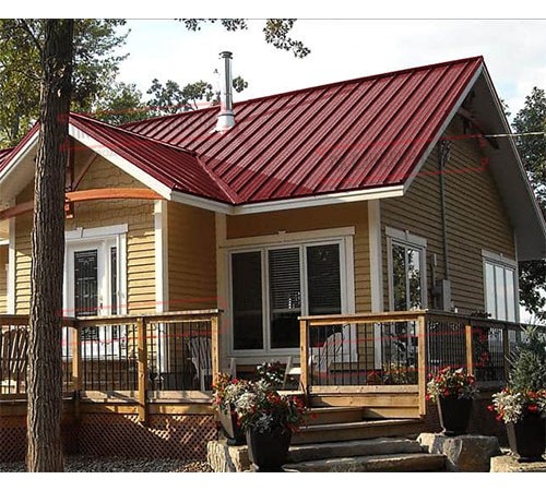 Профнастил ММ35-1000 PURMAN RAL3011-0.5