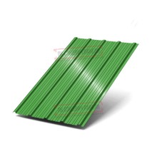 Профнастил ММ35-1000 Полиэстер RAL6018-0.5