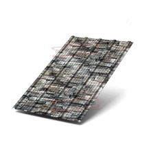 Профнастил ММ35-1000 ECOSTEEL Белый Камень-0.5