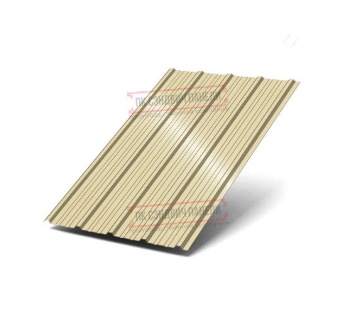 Профнастил ММ35-1000 Полиэстер RAL1014-0.45