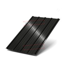 Профнастил ММ35-1000 PURMAN RAL9005-0.5