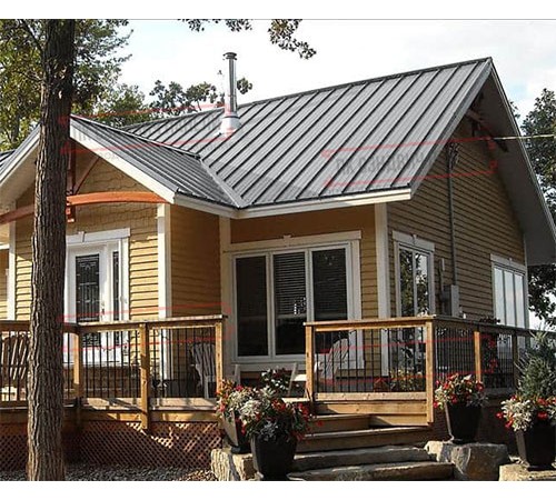 Профнастил ММ35-1000 Полиэстер RAL7004-0.7